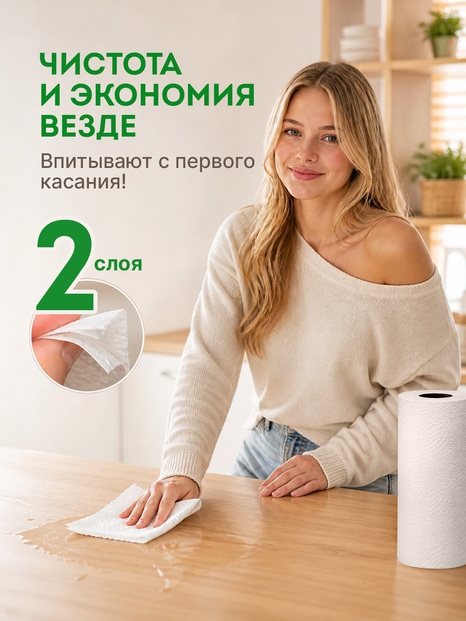 Одноразовые полотенца Лайма - фото 5