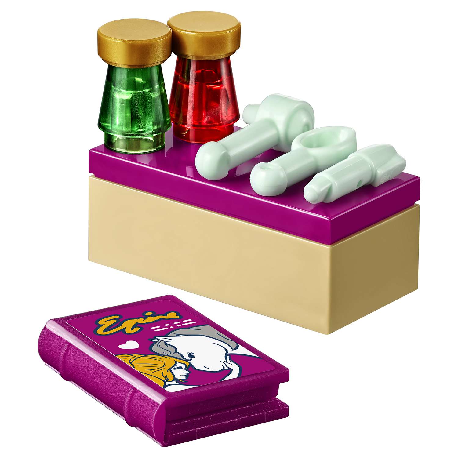 Конструктор LEGO Friends Ветеринарная машина лошадок блочный - фото 18