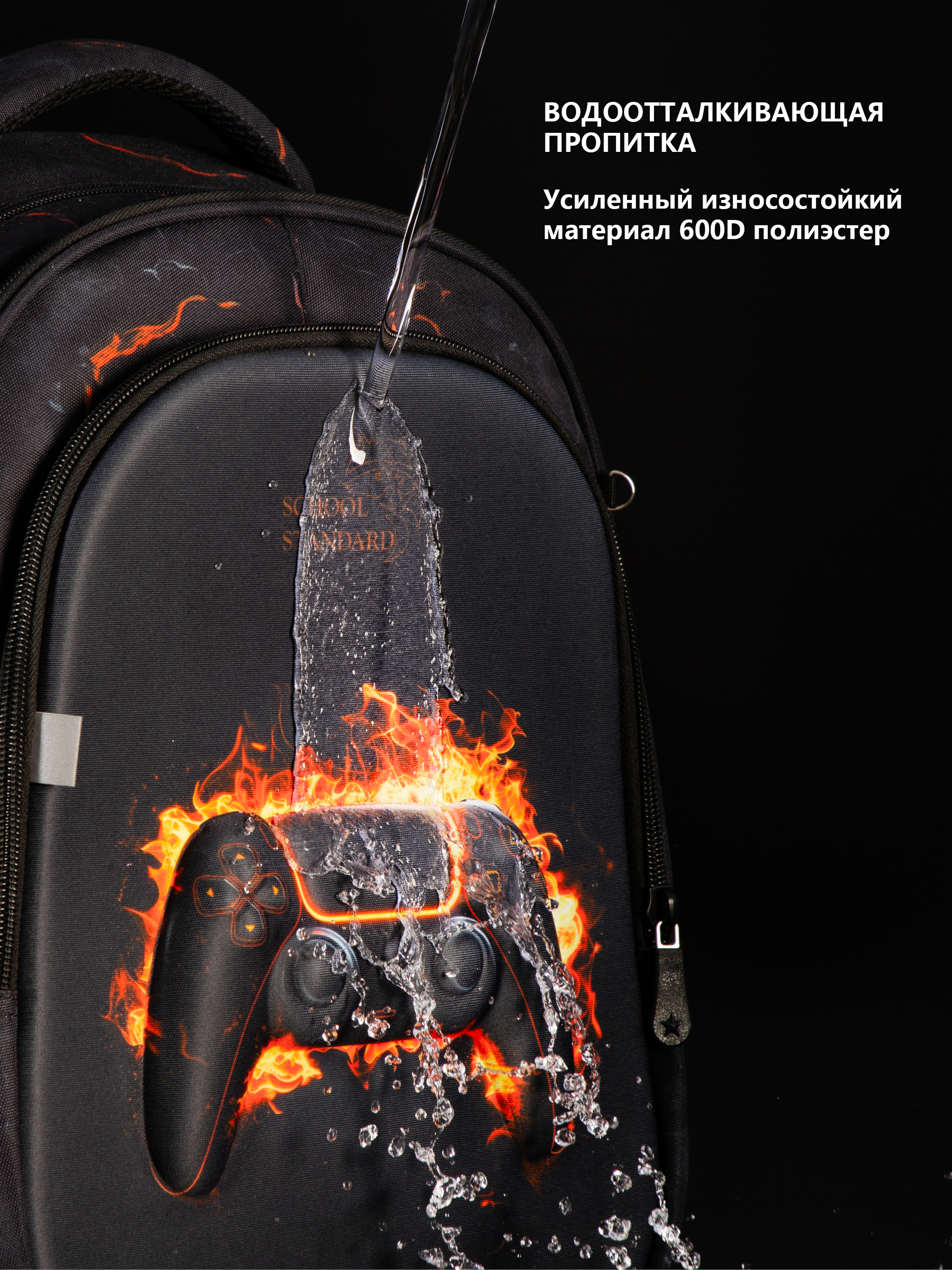 Рюкзак School Standard первокласснику набор 4 в 1 - фото 15