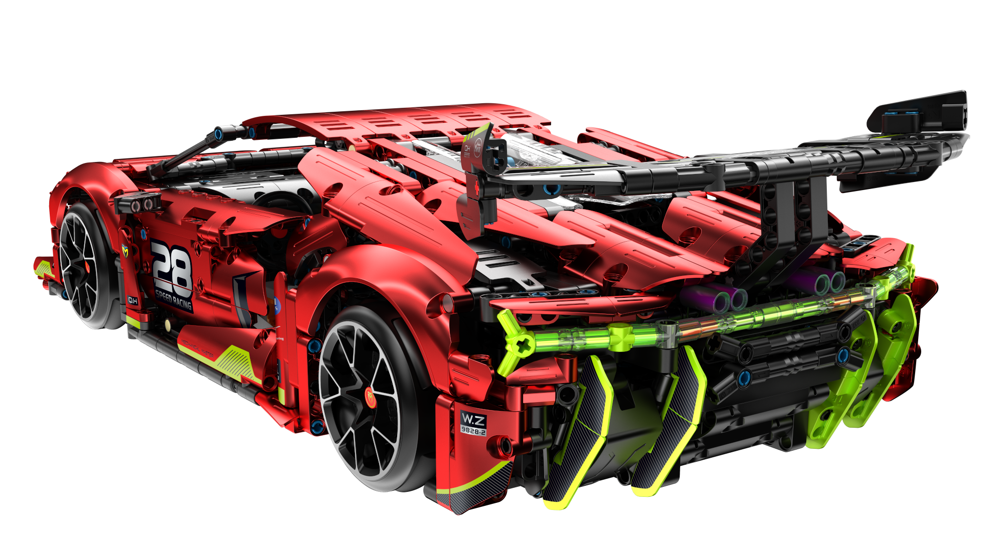 Конструктор Im.Master Red track 1833 дет. - фото 3