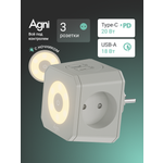 Разветвитель сетевой AGNI TP-WJ2U3E-L