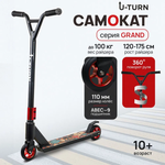 Трюковой самокат Рыжий кот двухколесный