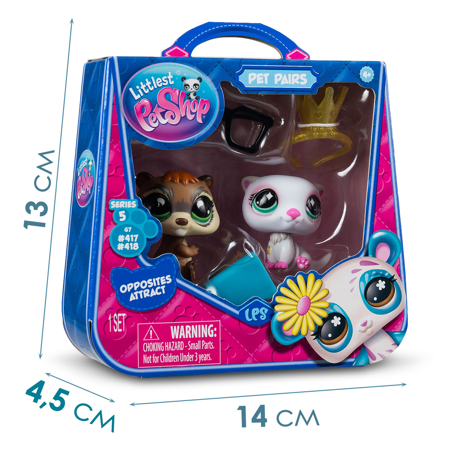 Игровой набор Littlest Pet Shop Бобер и Хорек - фото 2