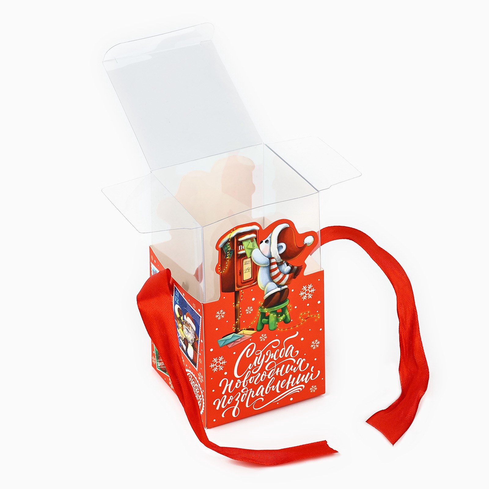 Складная коробка Дарите Счастье «Новогодняя почта» 7 х 12 х 7 см - фото 6