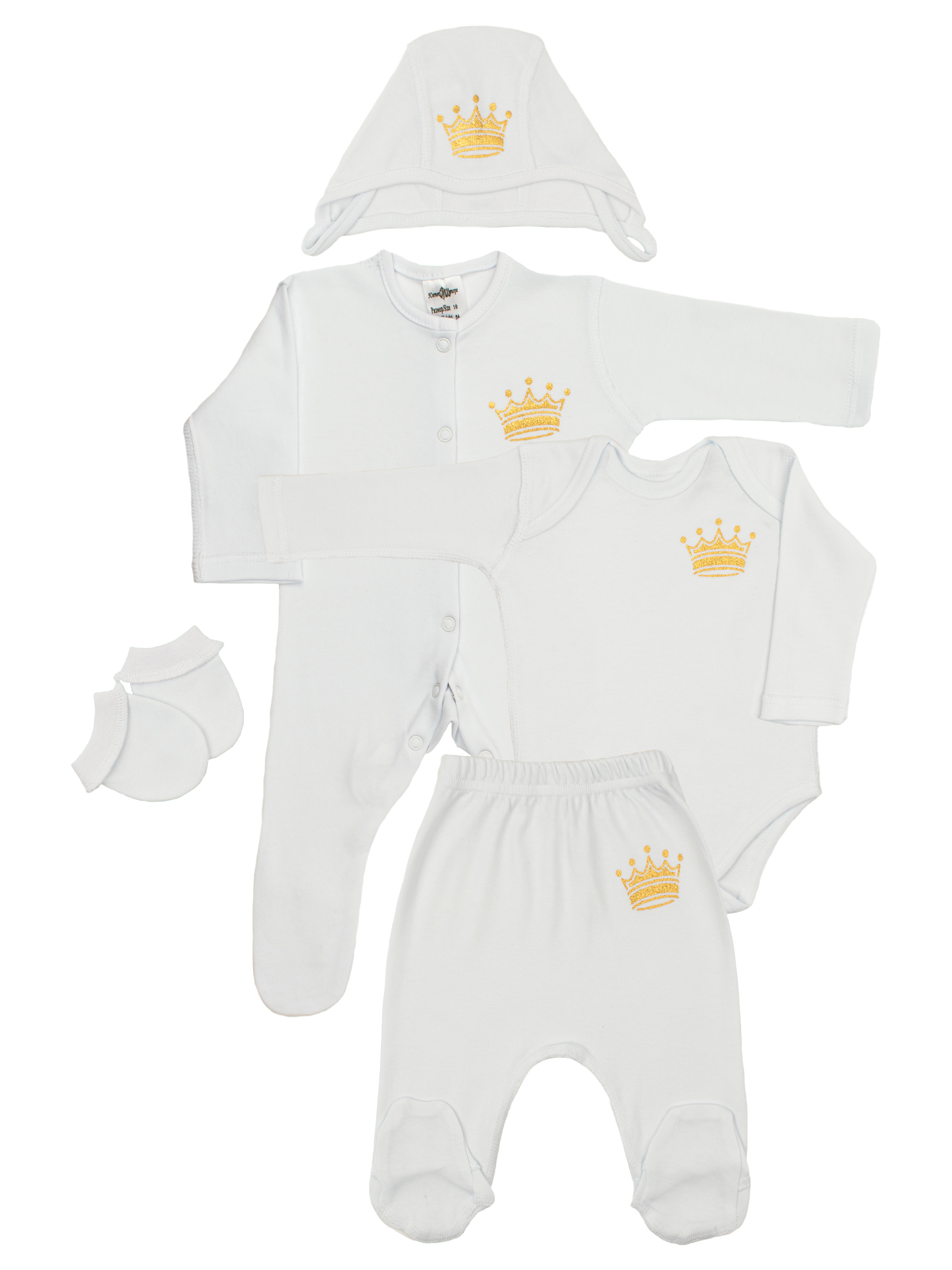 Комплект на выписку Югтекстильторг 001-184/Молочный - фото 1