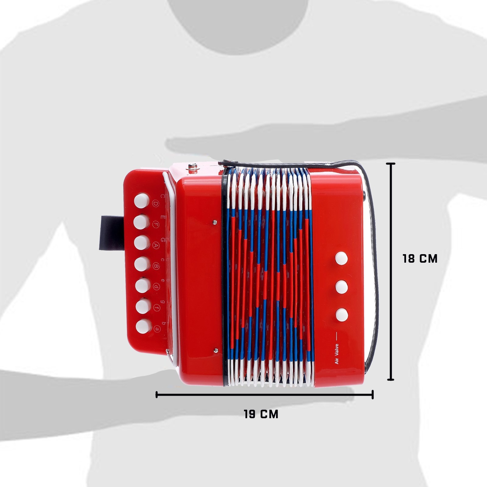 Игрушка музыкальная Zabiaka гармошка - фото 2