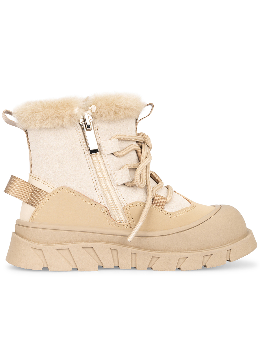 Полусапоги ORTMANN kids 25.16_Sommerda_бежевый - фото 3