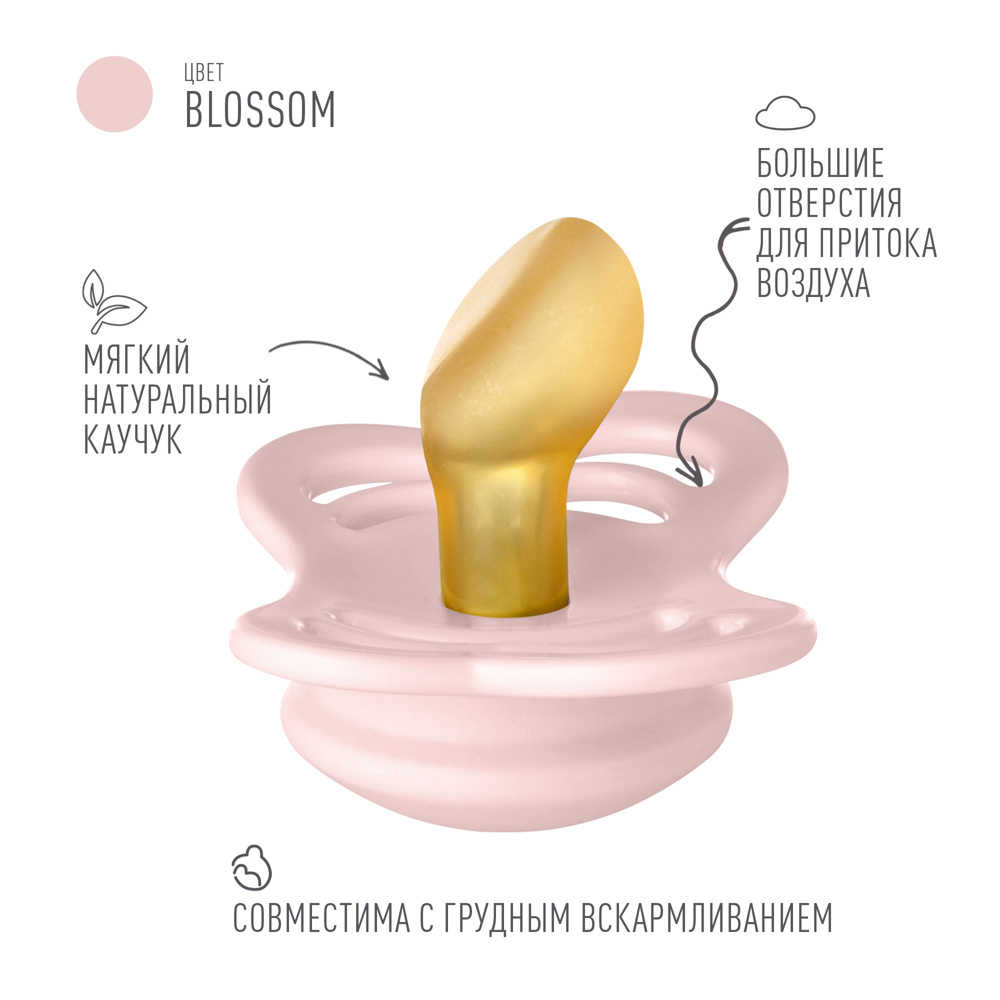 Пустышка BIBS от 0 мес. - фото 2