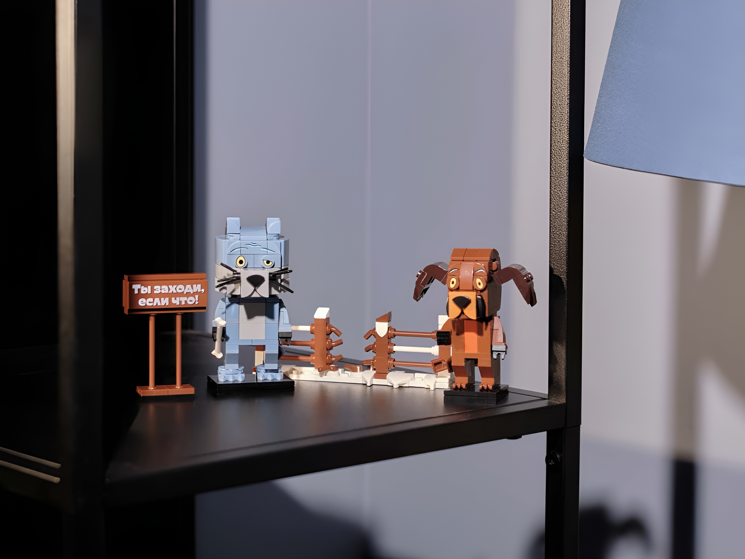 Конструктор brick labs Конструктор Волк и Пес 303 дет. - фото 4