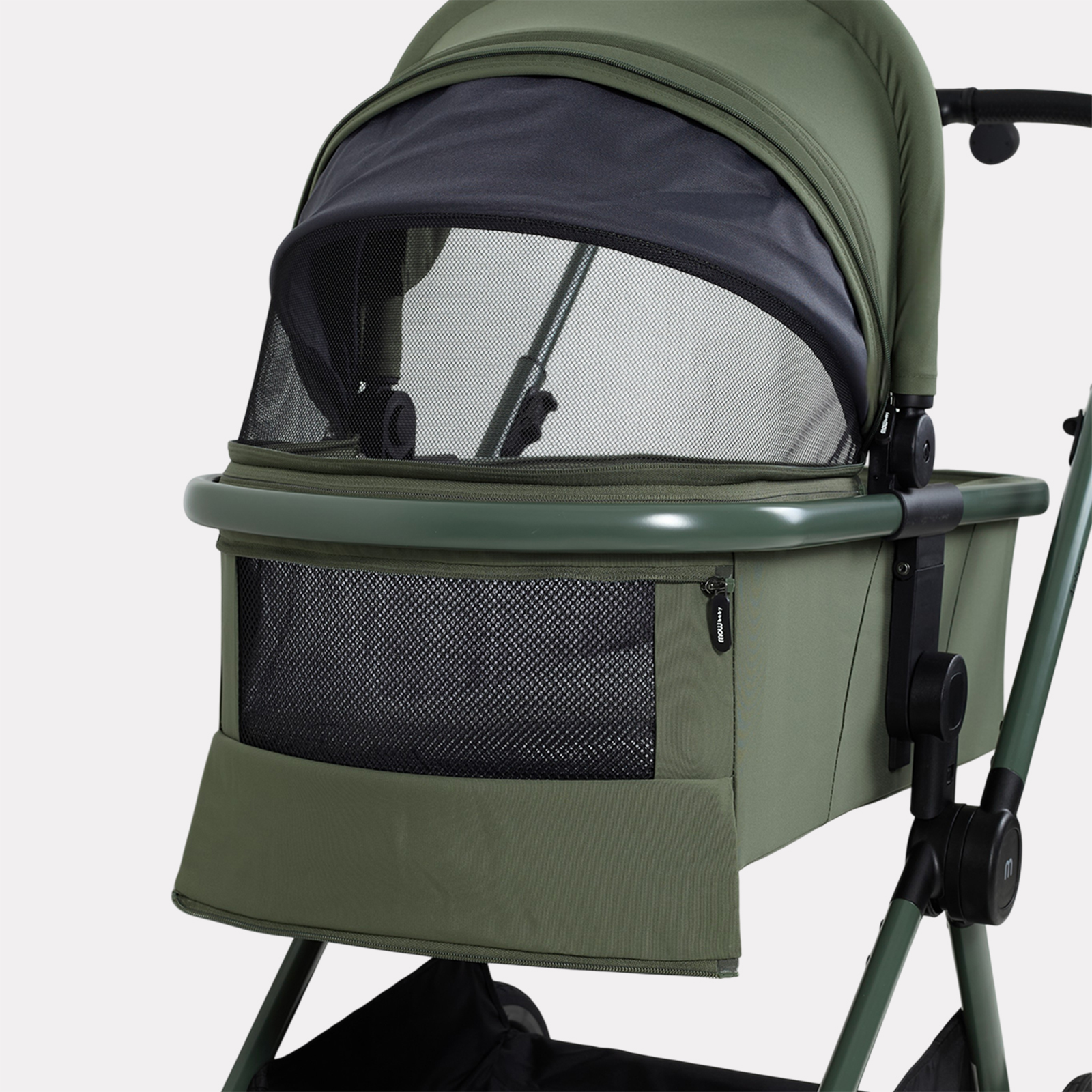 Коляска 2в1 MOWbaby Amber pro зеленый - фото 6