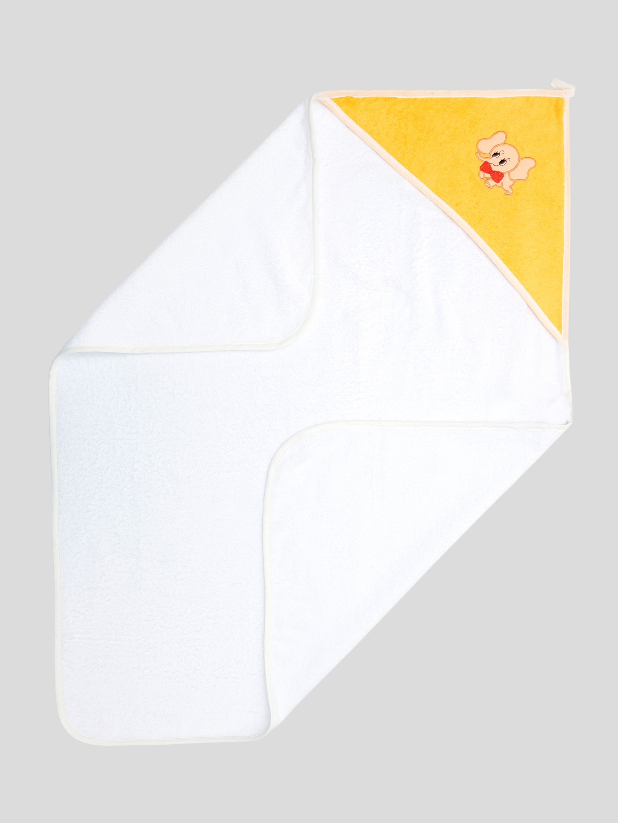 Полотенце уголок Wellness Малыш-00/35_СБ 80 x 100 см 1 шт. - фото 9