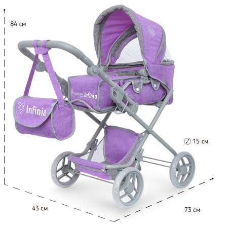 Коляска-трансформер для кукол Buggy Boom