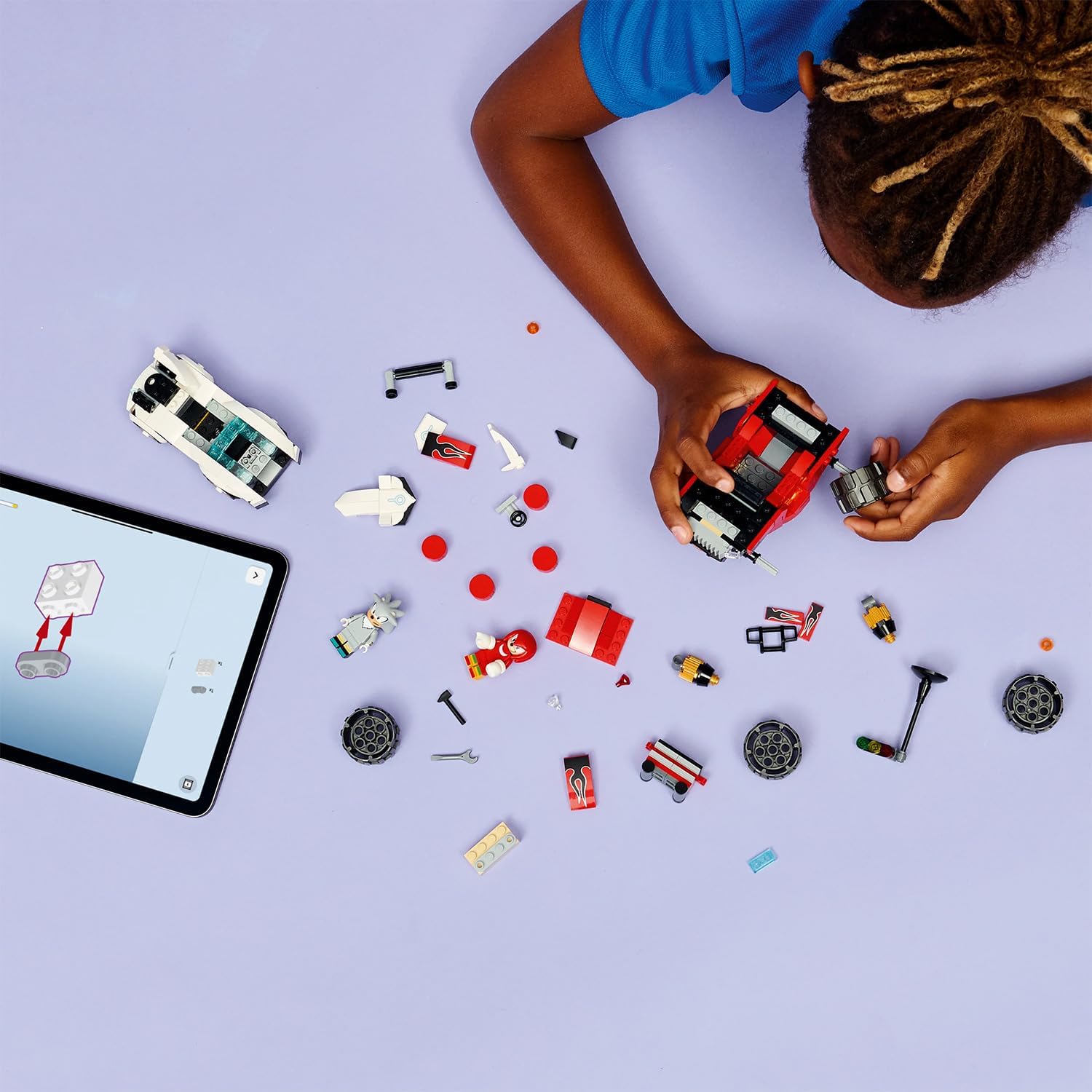 Конструктор LEGO Sonic the Hedgehog Автомобиль Сильвера 378 дет. - фото 8