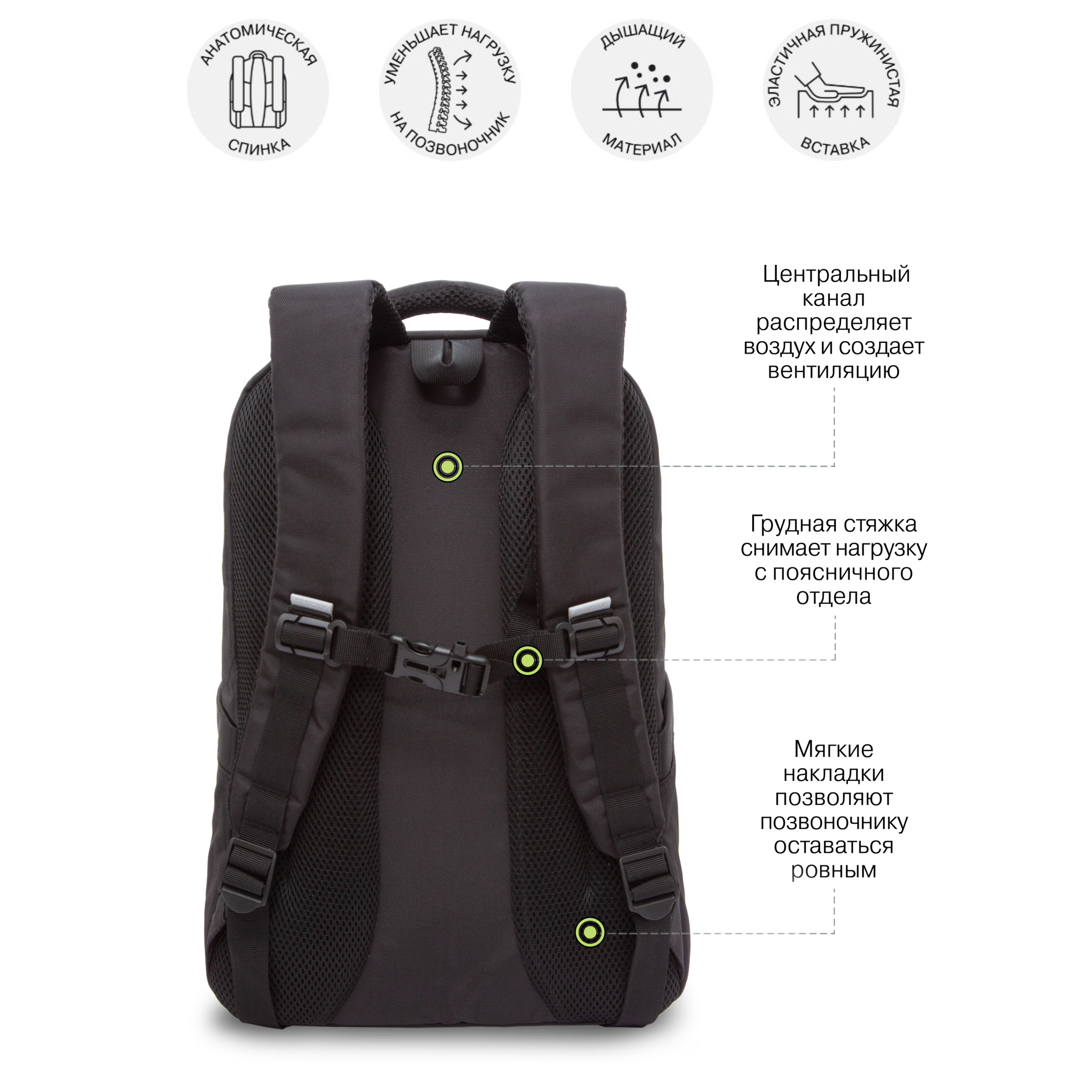 Рюкзак Grizzly для девочки - фото 7