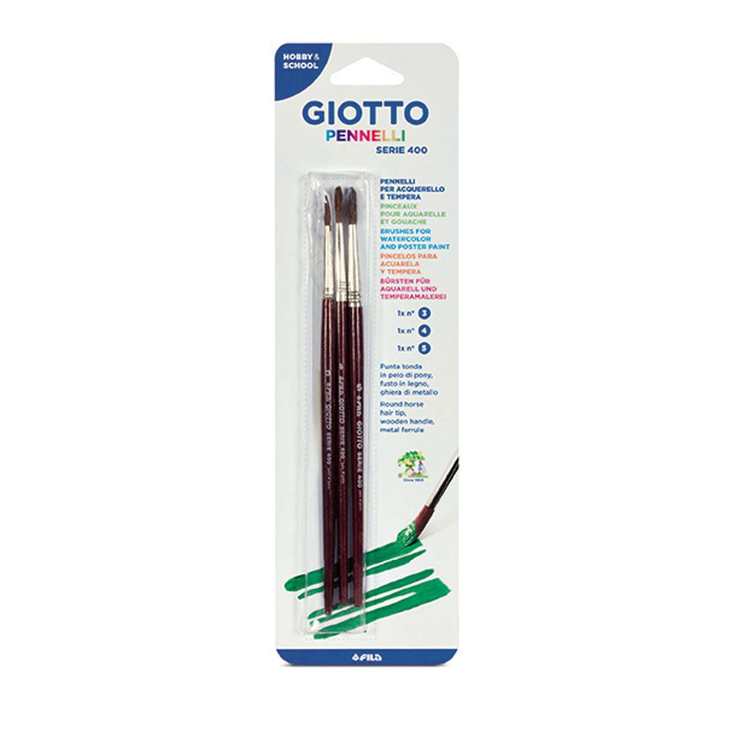 Кисть Fila stationary 3 шт. - фото 2