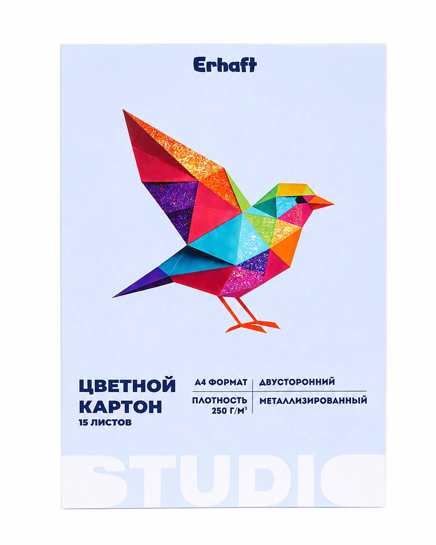 Цветной картон Erhaft 15 лист. - фото 1
