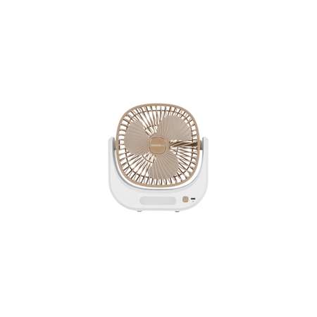 Вентилятор настольный CENTEK CT-5041_ 1800мАч/5Вт/Ø10см/3ск/Наклон/Таймер 8ч/USB
