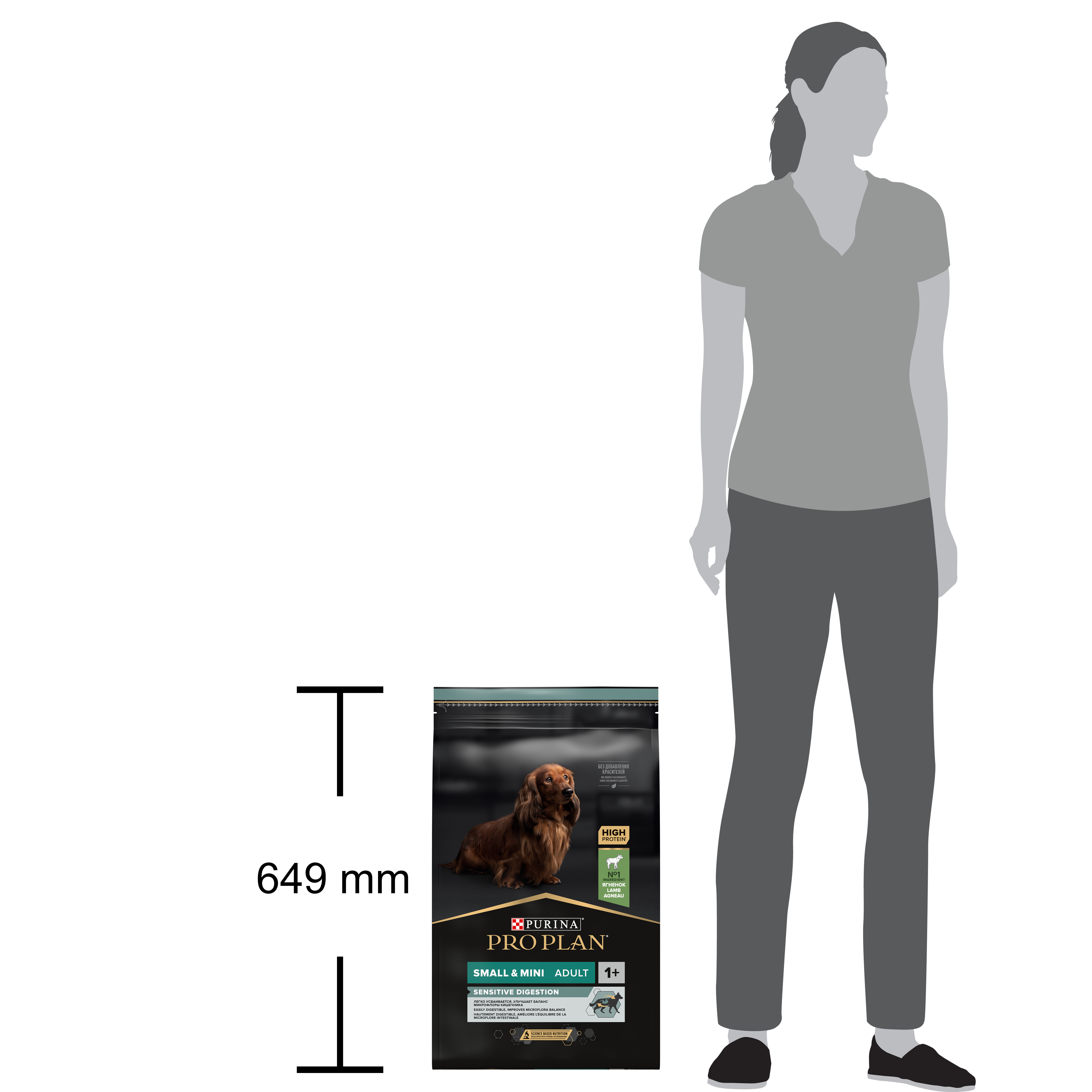 Корм сухой для собак PRO PLAN SENSITIVE DIGESTION 7 кг с ягненком для мелких пород - фото 16