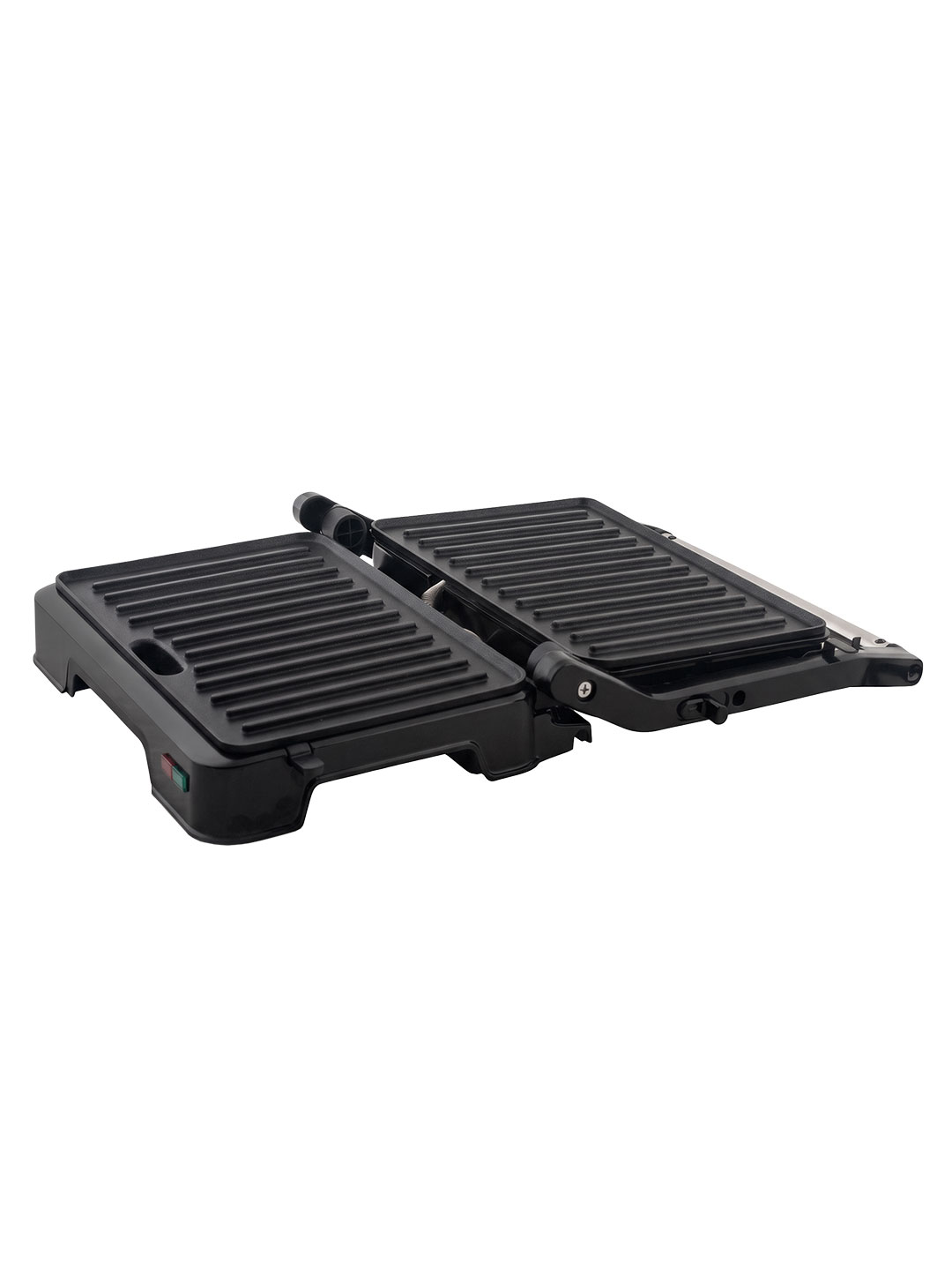 Электрический пресс гриль ENDEVER Grillmaster-118 1500 Вт 220°C антипригарный серебристо-черный - фото 9