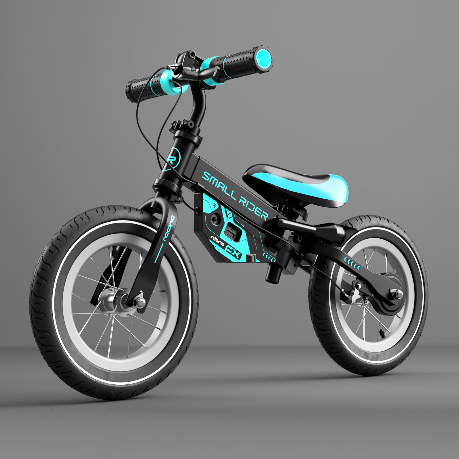 Двухколесный беговел Small Rider 12 дюймов - фото 7