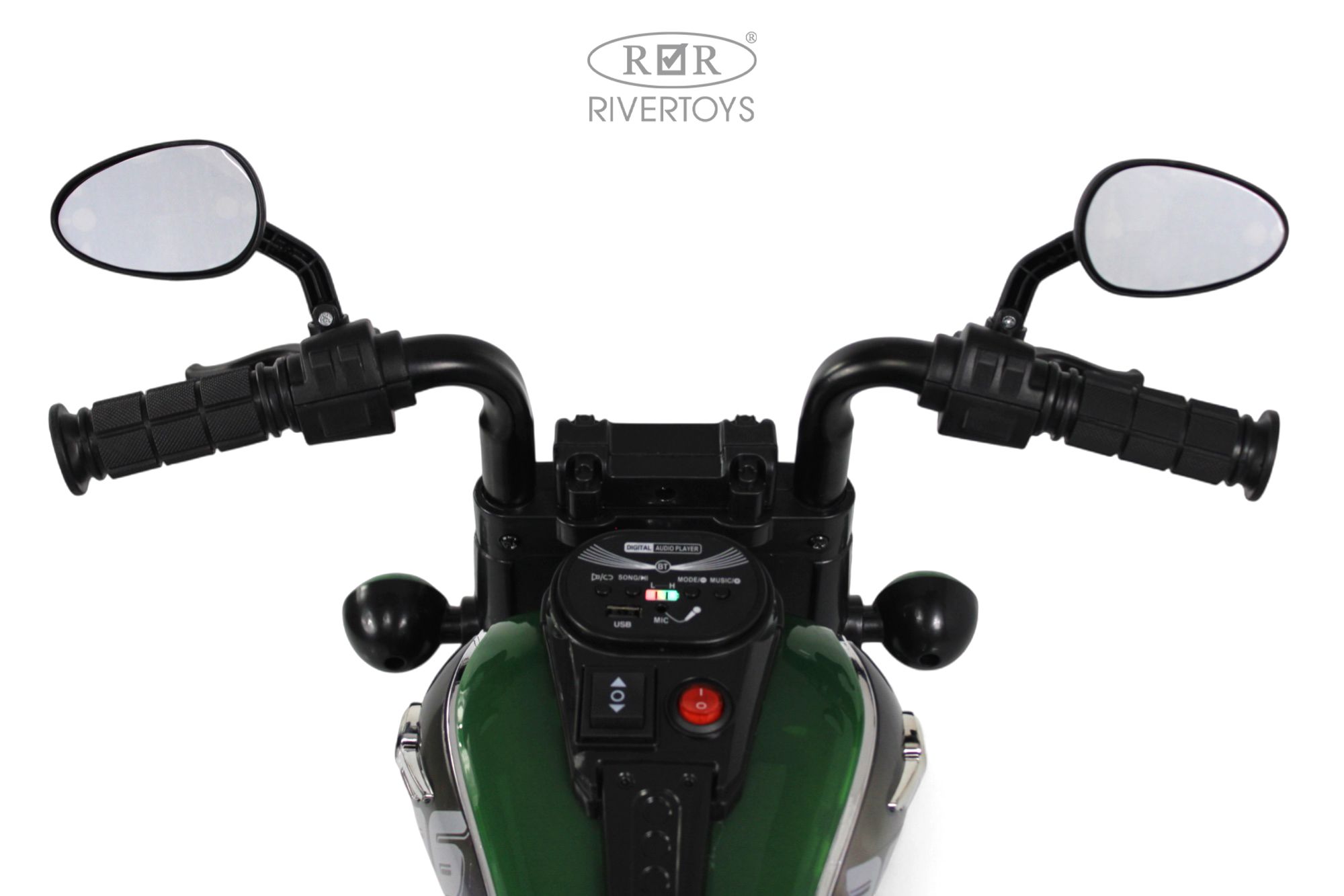 Электромобиль RIVERTOYS G500GG-GREEN - фото 16