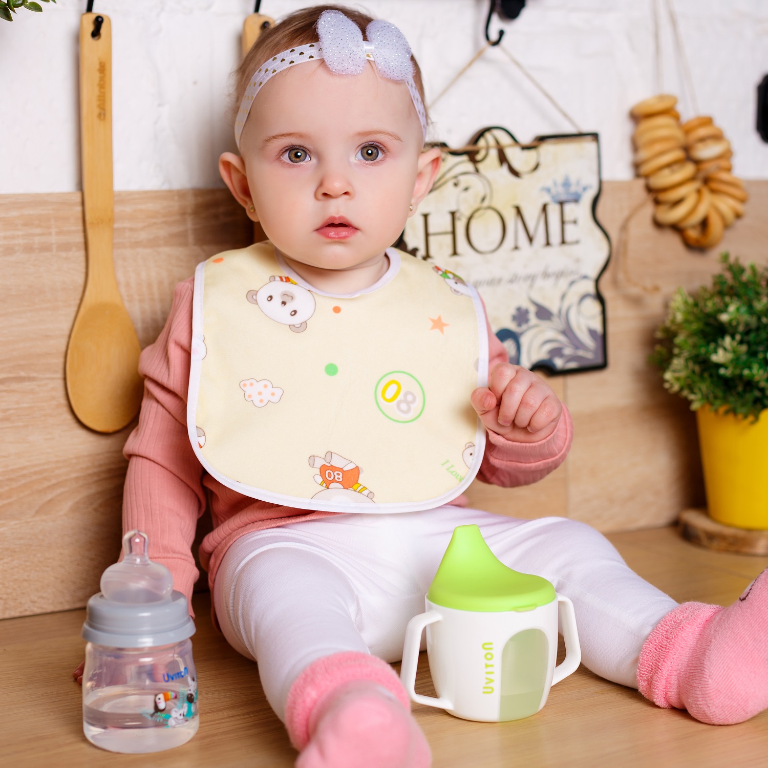 Бутылочка Uviton Anti-Colic 125 мл в ассортименте - фото 16