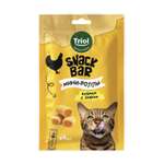 Лакомство для кошек Triol Snack Bar 40г мини-роллы с начинкой из курицы с сыром