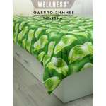 Одеяло Wellness Цветы хлопок 140 x 205 см