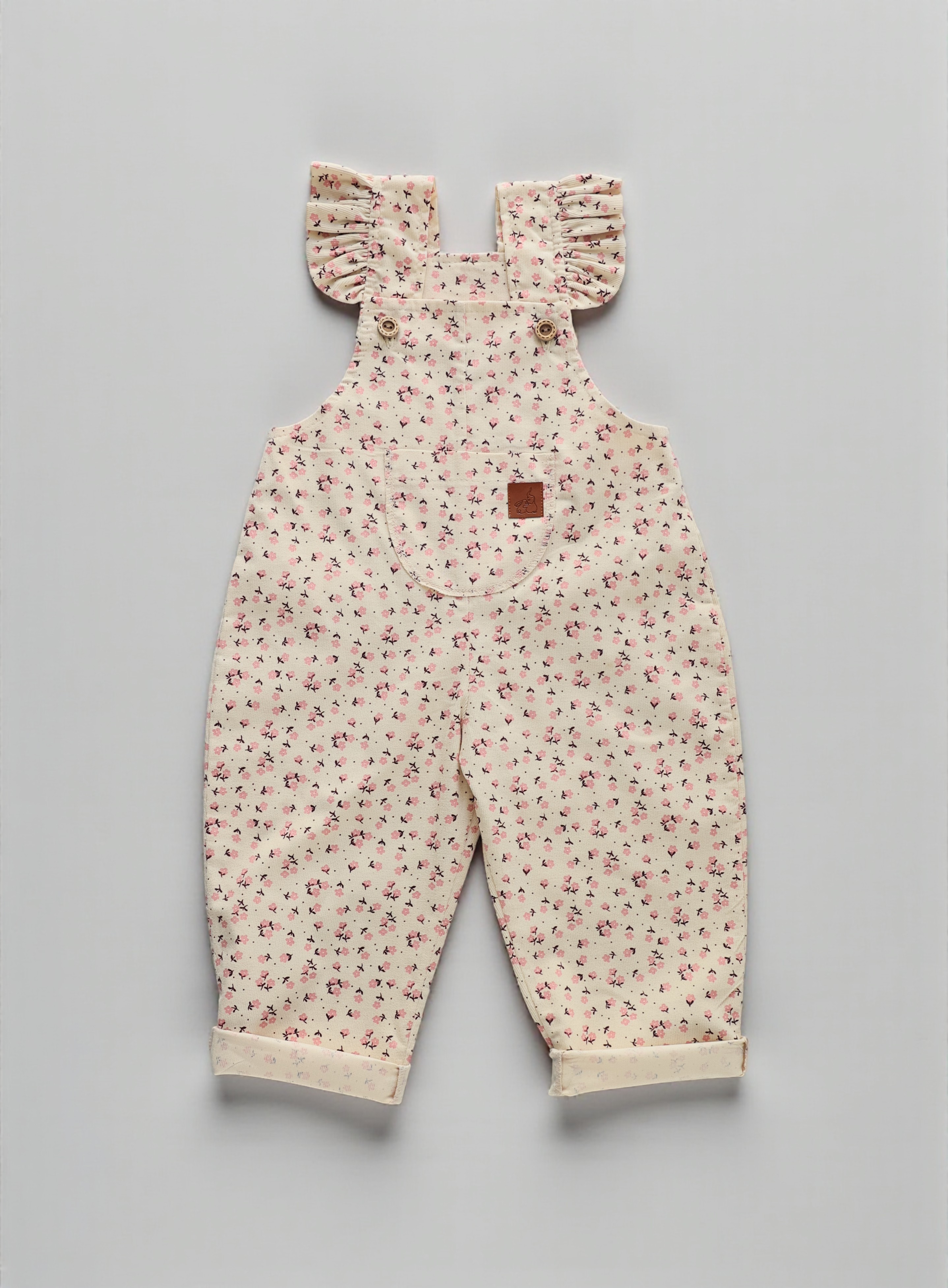 Полукомбинезон Bunnyphant Т241/пудровый - фото 3