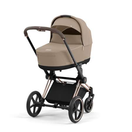 Коляска 2в1 Cybex Priam IV Rosegold бежевый