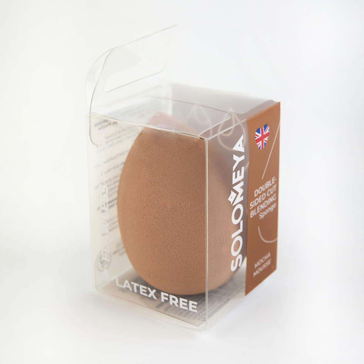 Двойным срезом SOLOMEYA Спонж для макияжа с - фото 2