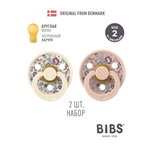 Пустышка BIBS латекс классическая от 6 мес. 2 шт.