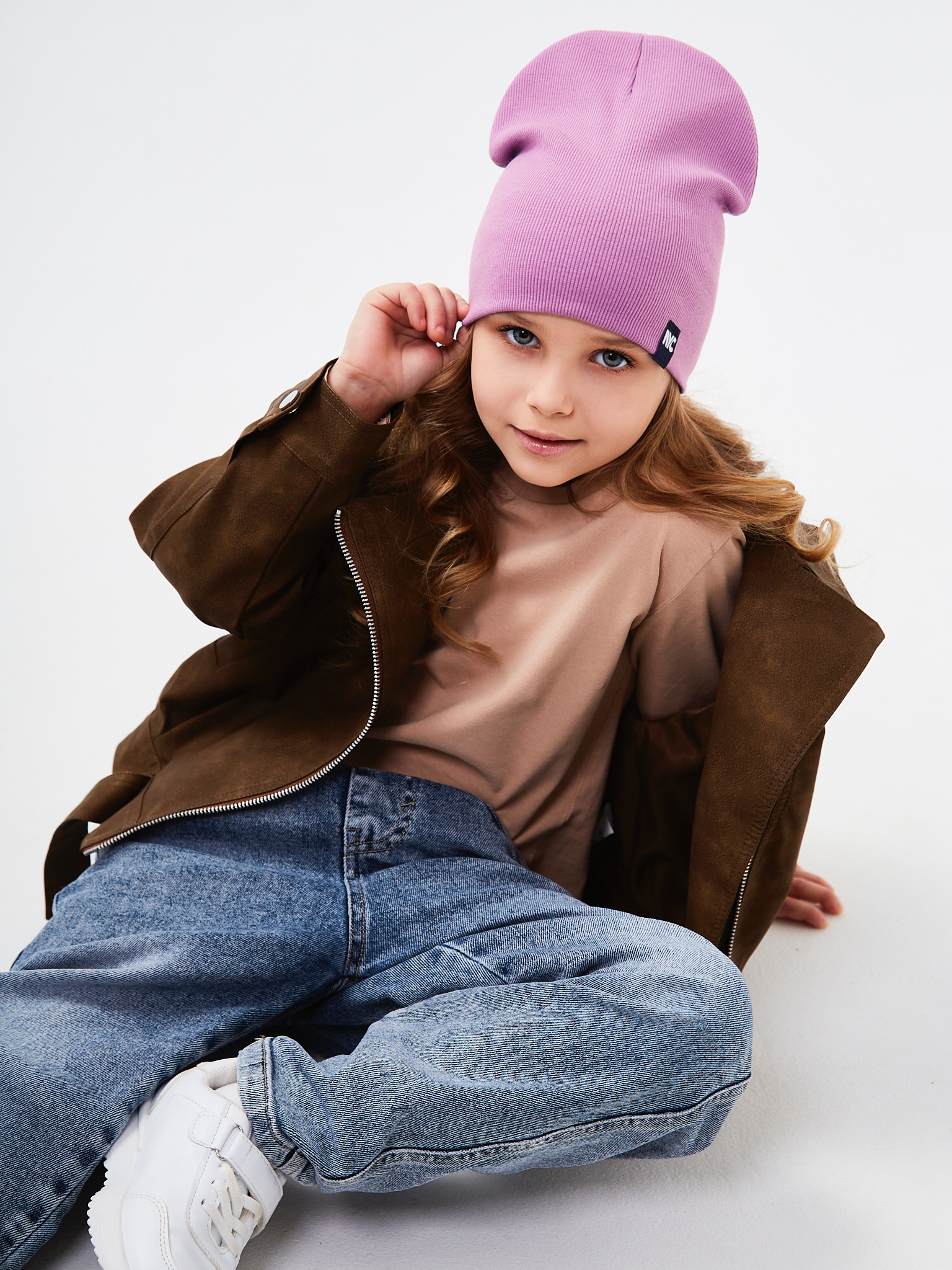 Шапка NYCkids NYC-H-069-KashG-purp - фото 15