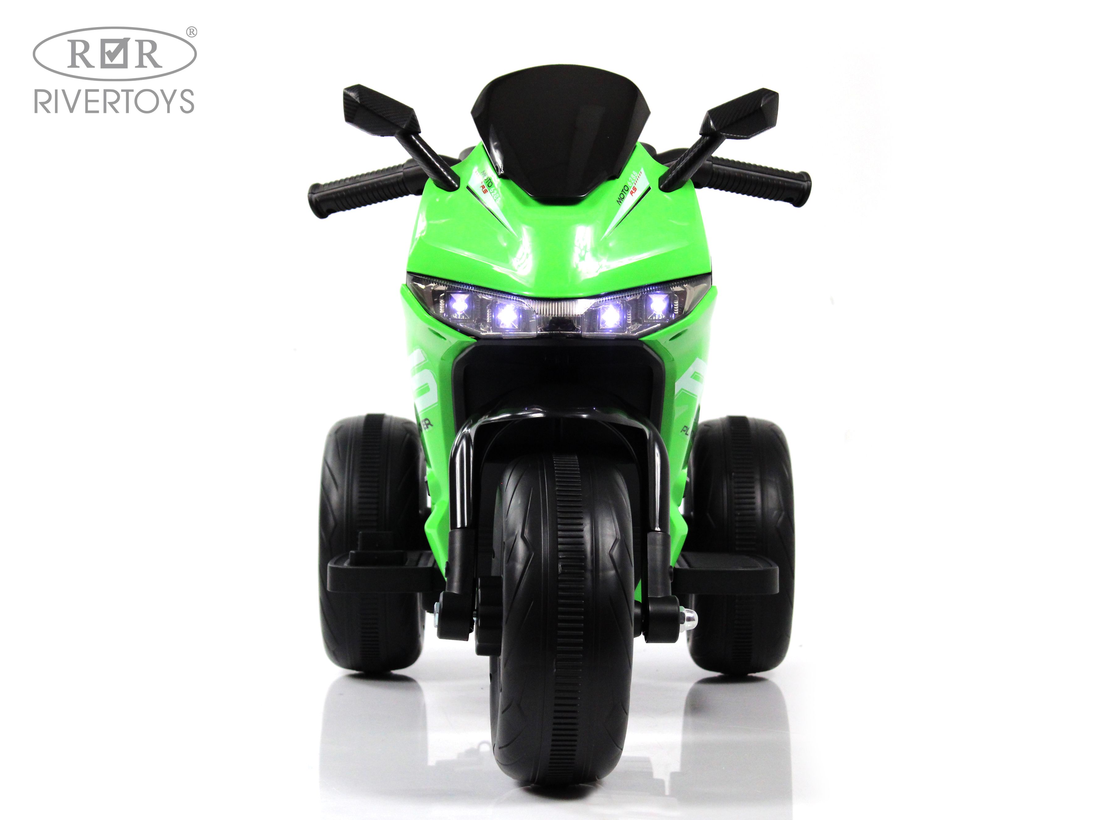 Электромобиль RIVERTOYS K002PX-GREEN - фото 4