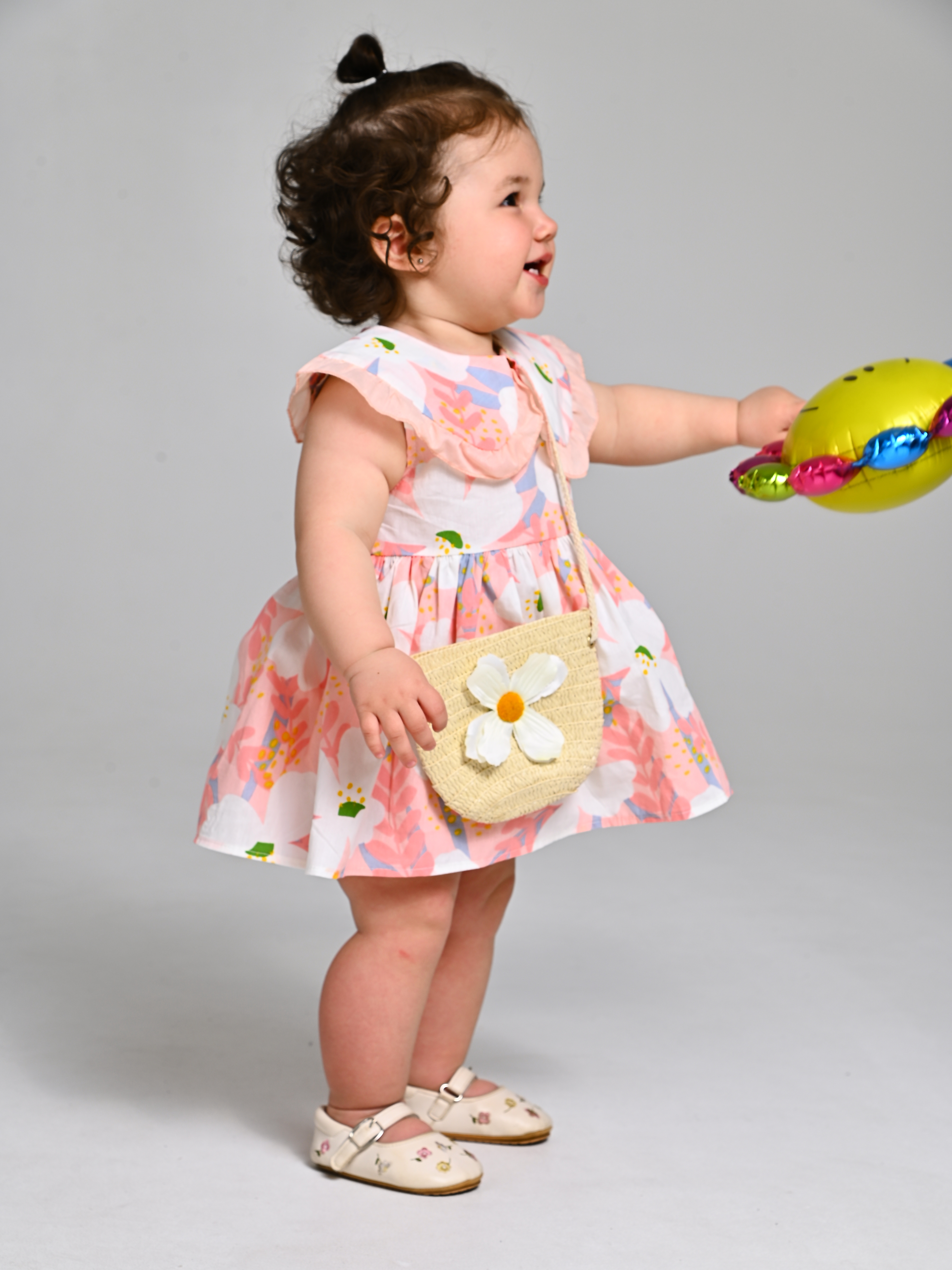 Платье Artcher Платье009Цветы_розовое - фото 3