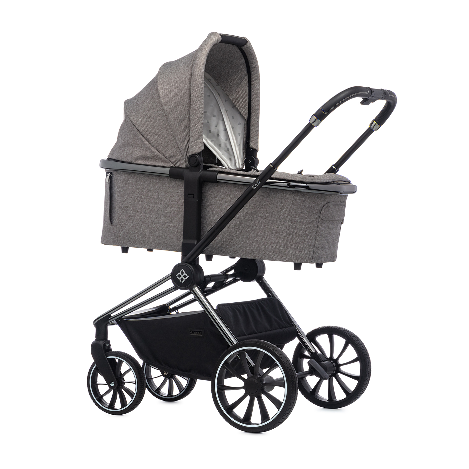 Коляска 2в1 Labala Raiz Light grey - фото 6