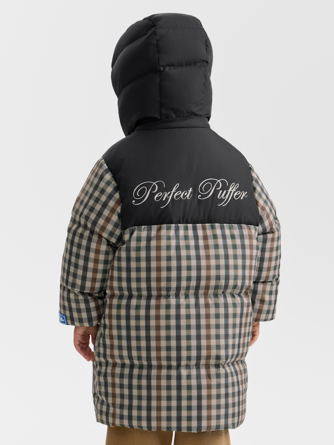 Пуховик Happy Baby 89139_grey(checkered) - фото 2