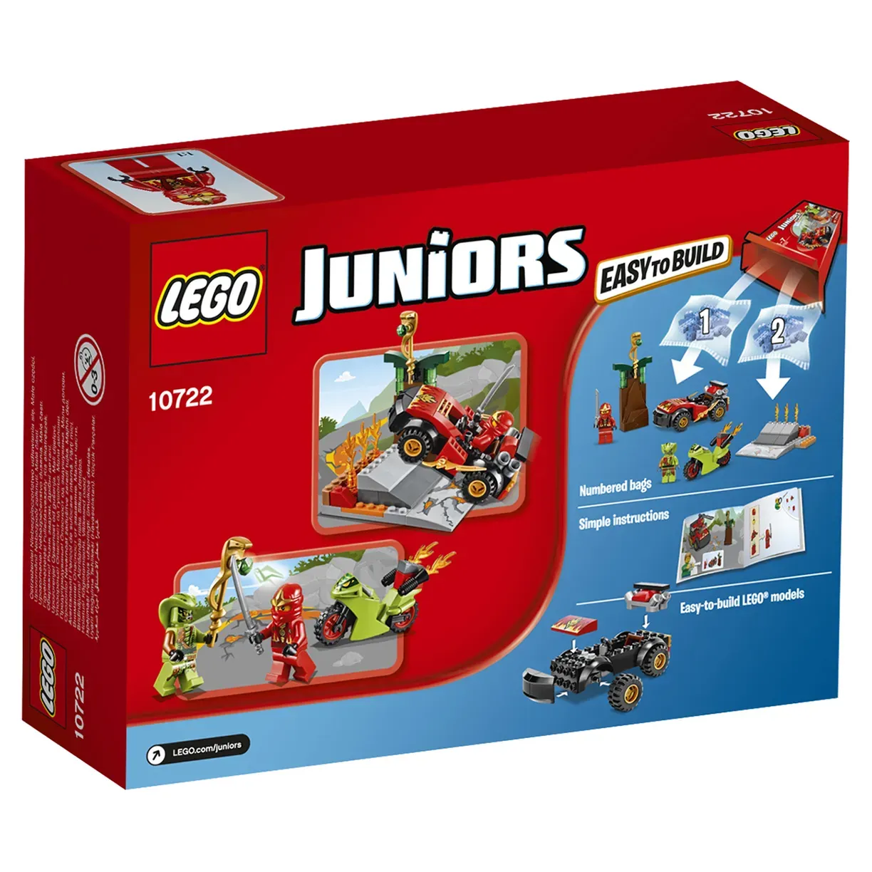 Конструктор LEGO Juniors 10722 84 дет. - фото 3
