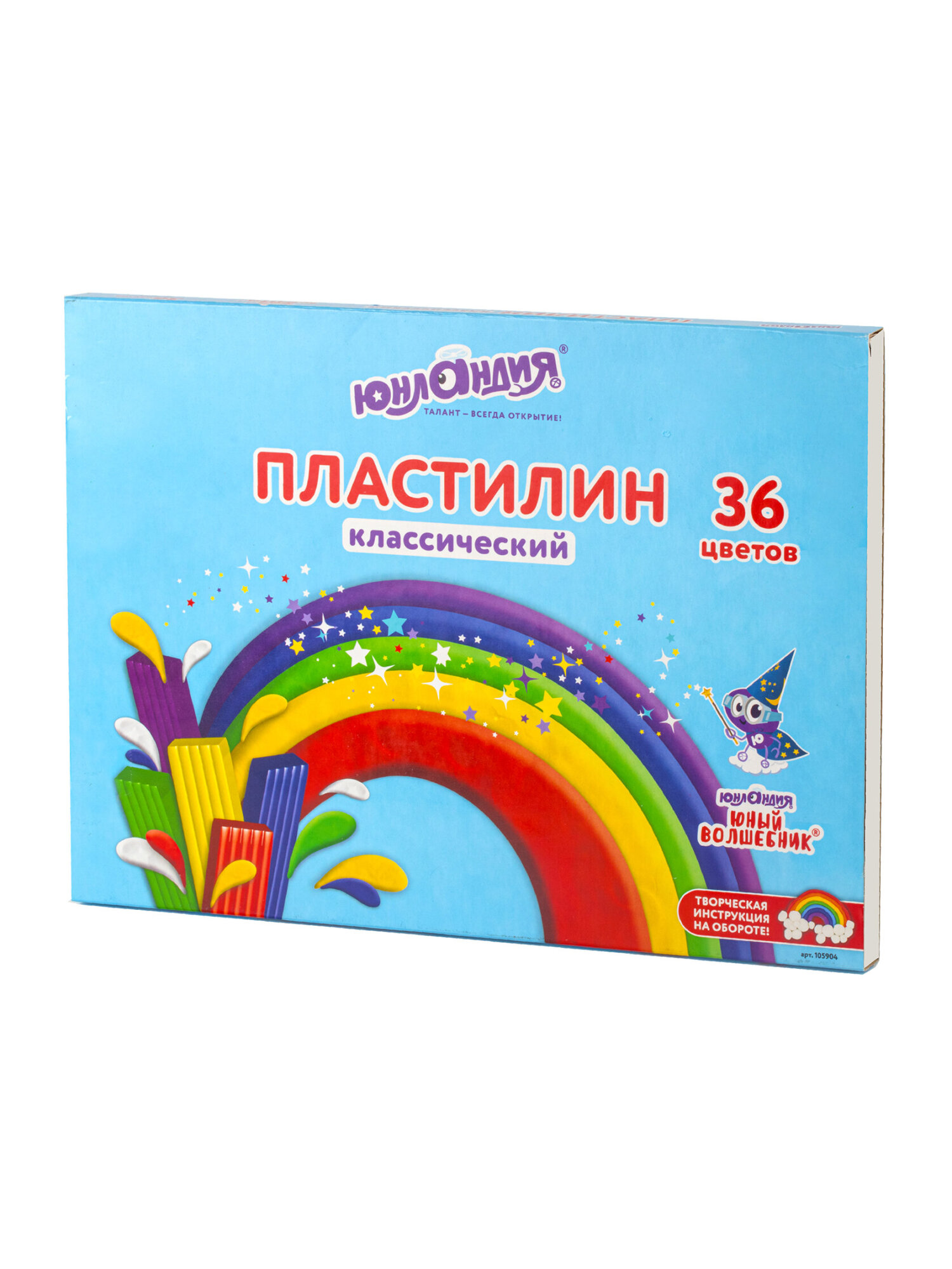 Пластилин Юнландия 36 цв. - фото 3