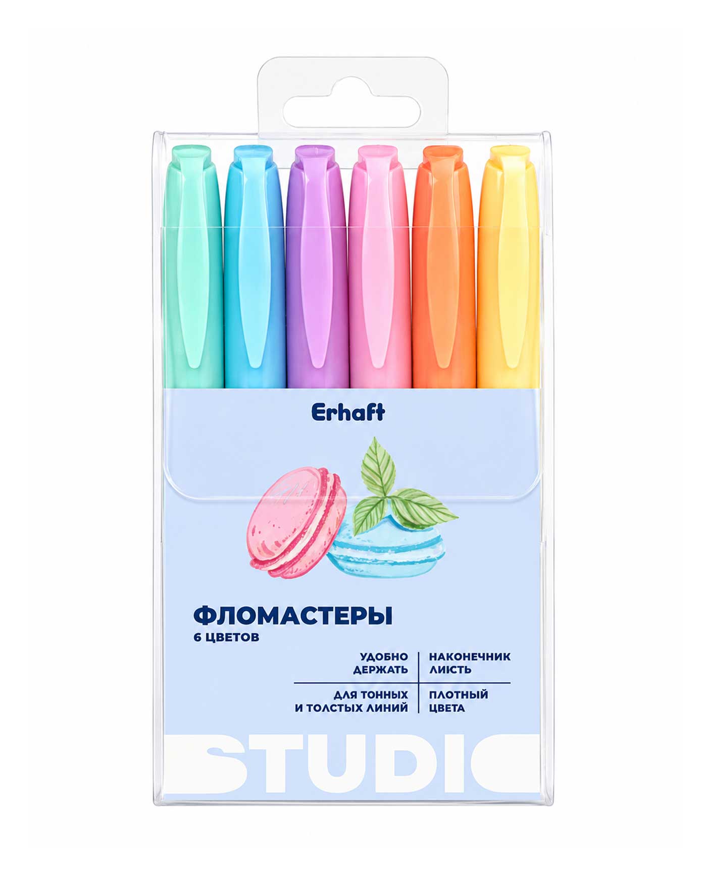Фломастеры Erhaft 6 шт. - фото 1