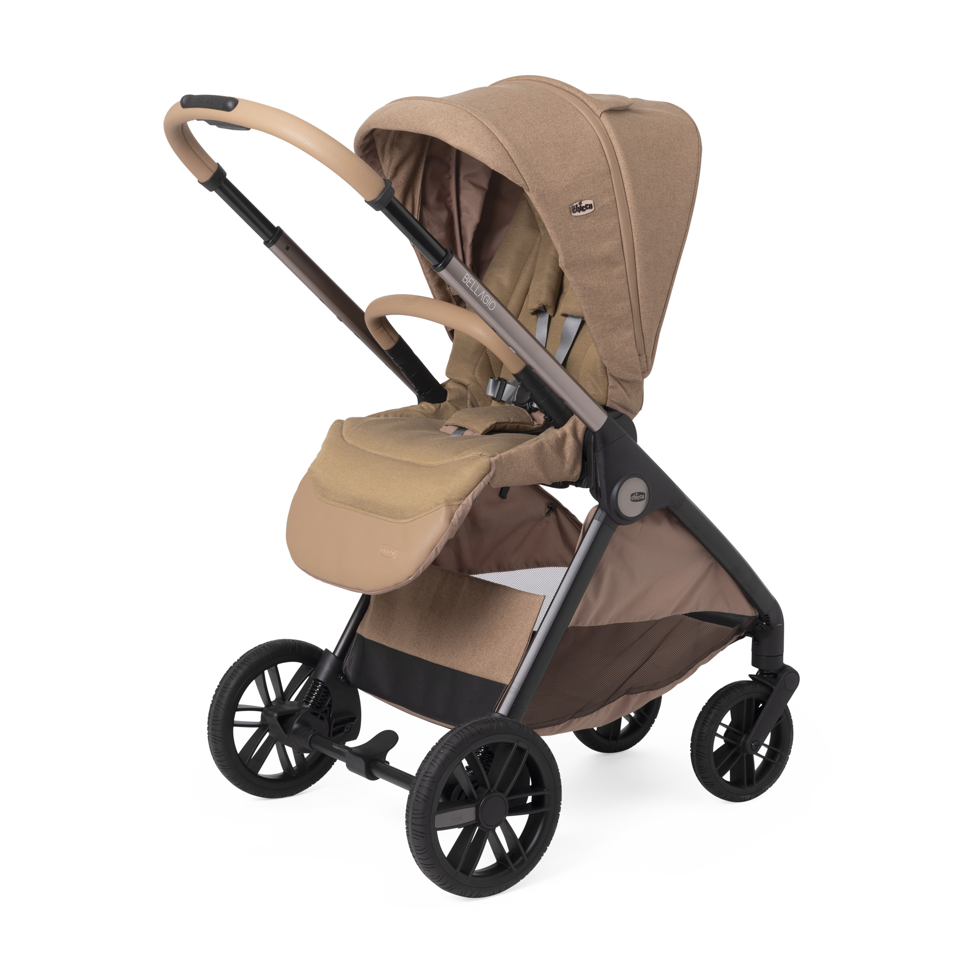 Коляска прогулочная Chicco коричневый - фото 14