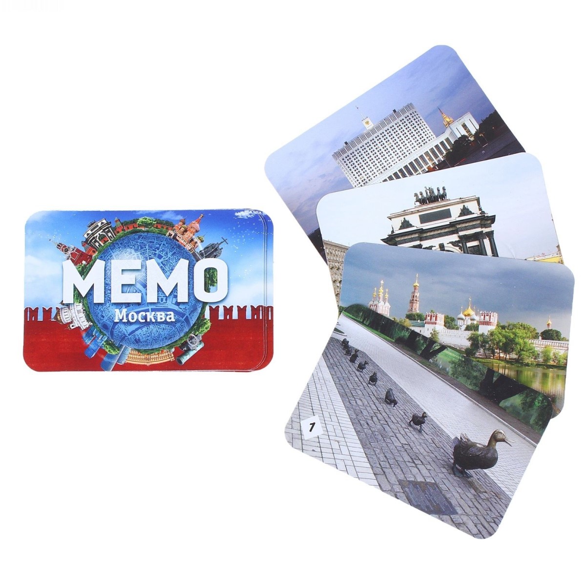 Настольная игра Нескучные игры Мемо 3 шт. + наклейки - фото 7