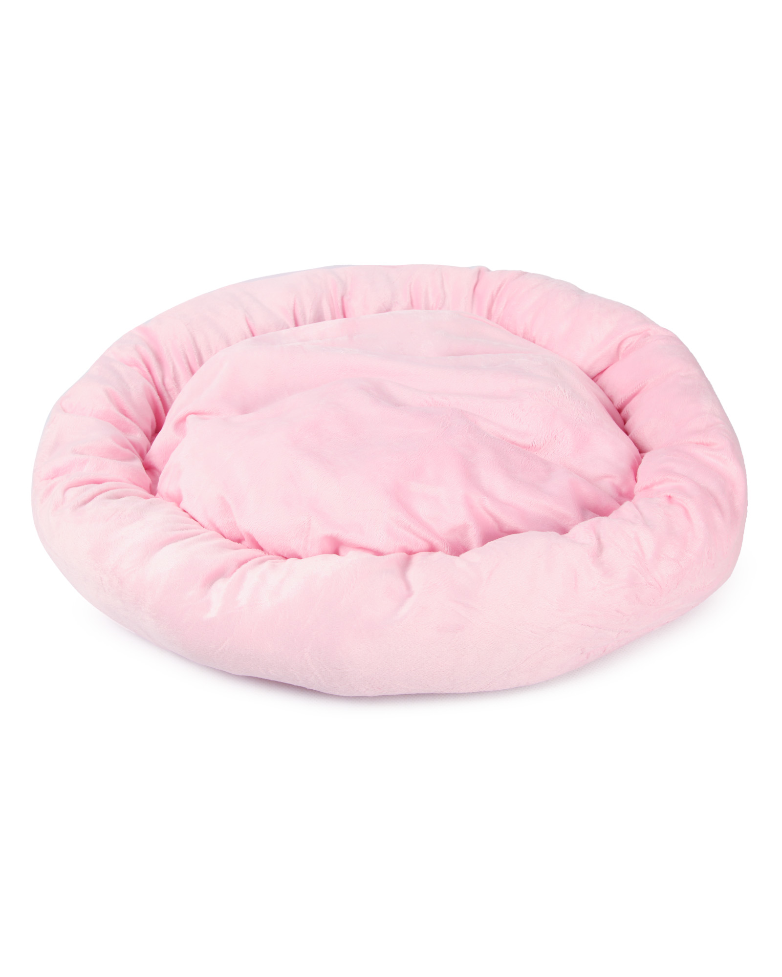 Лежанка для животного с бортиками Barbaks Нежность круглая 60*60*15см - фото 1