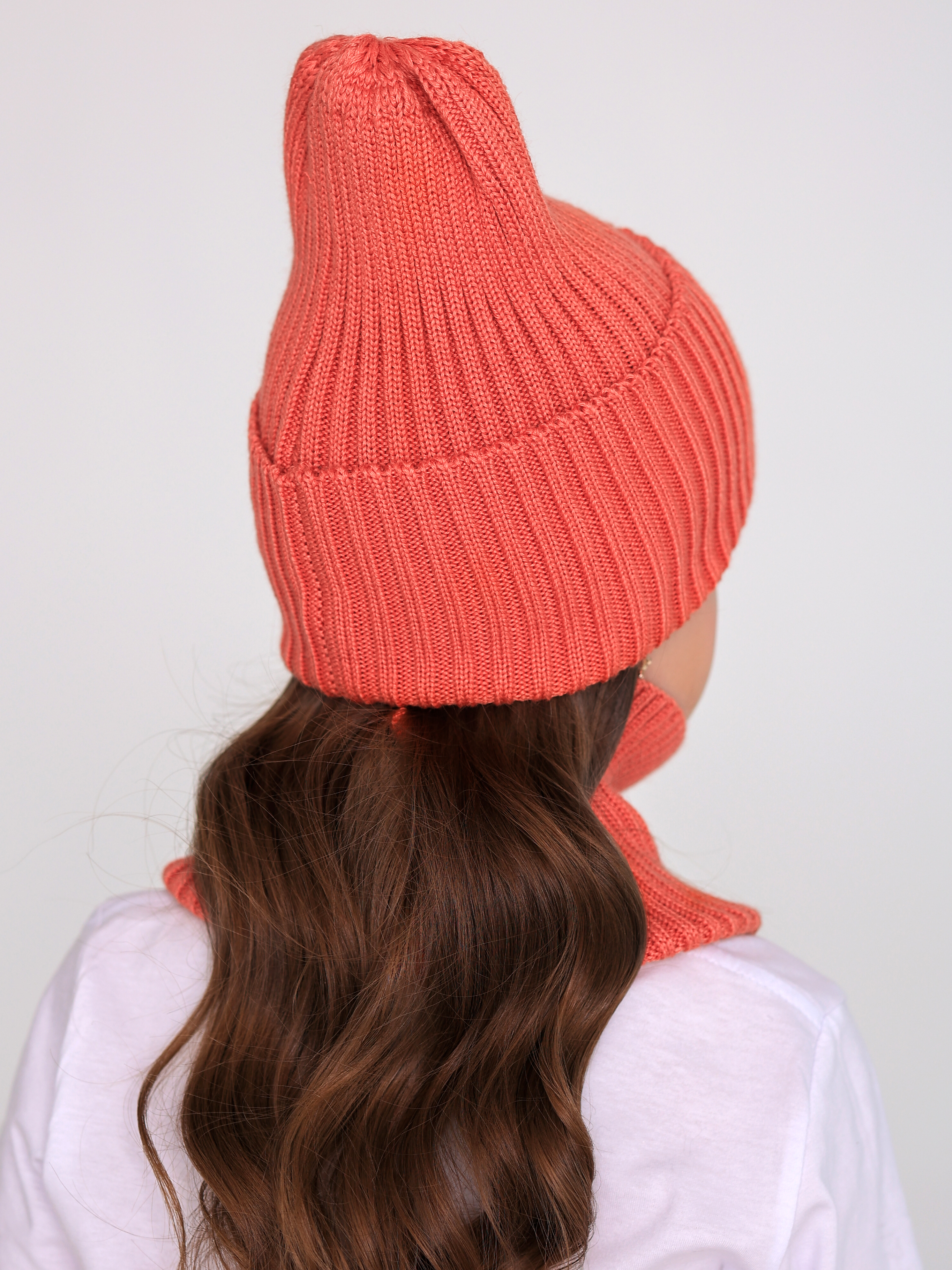 Шапка и снуд Nella Vitta NV20-Комплект/лосось - фото 2