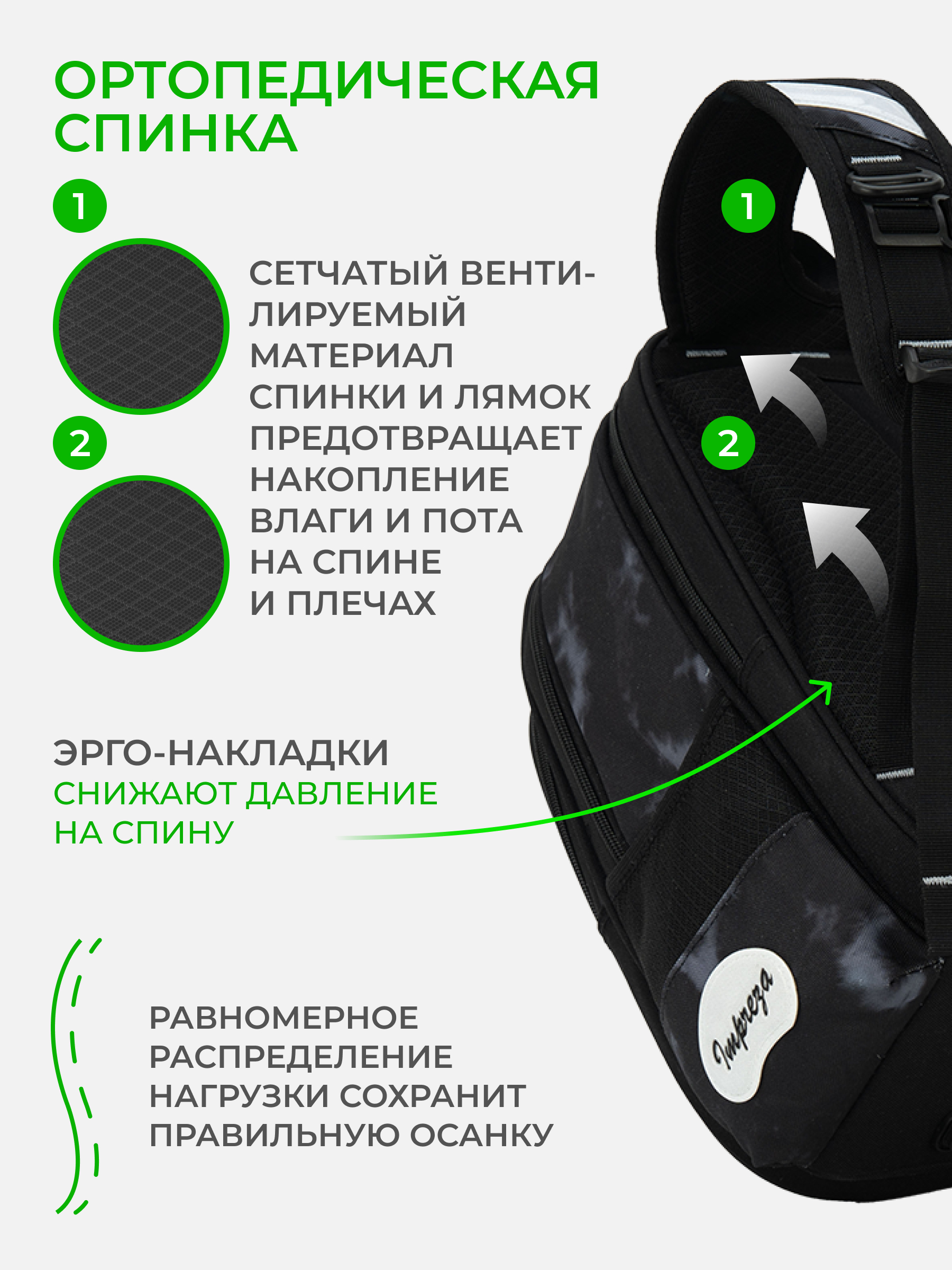 Рюкзак Impreza А183 - фото 6