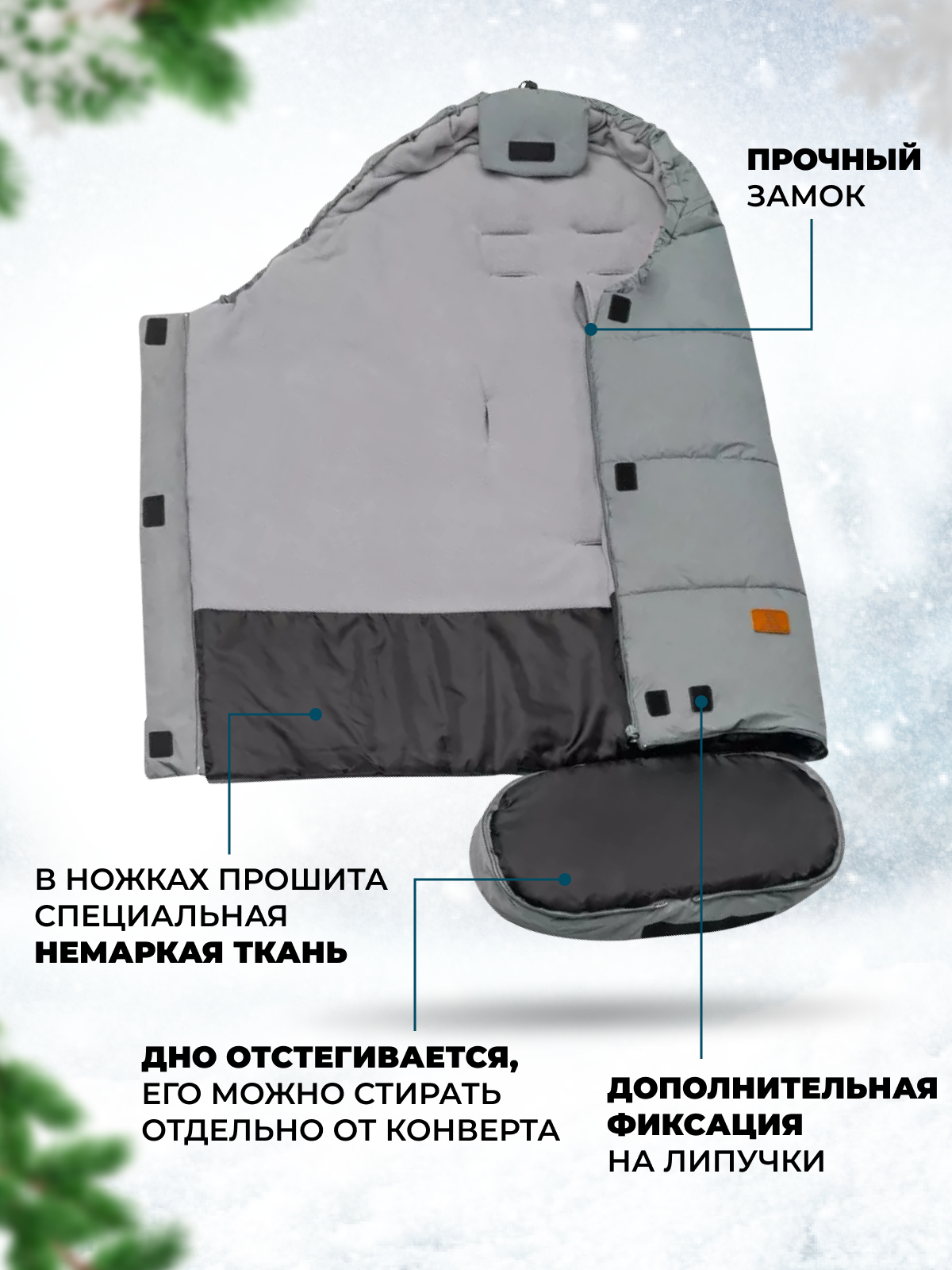Конверт в коляску StrollerAcss - фото 8