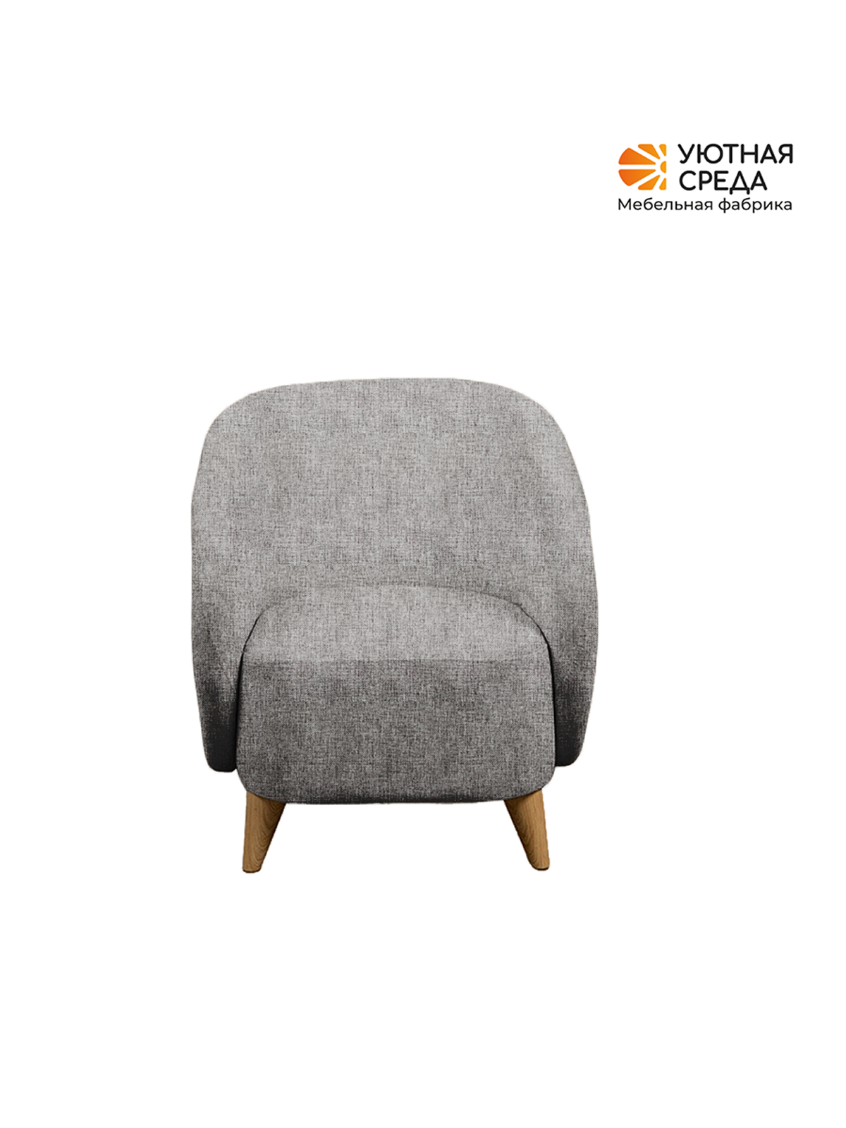 Кресло Уютная среда К300 серый - фото 14