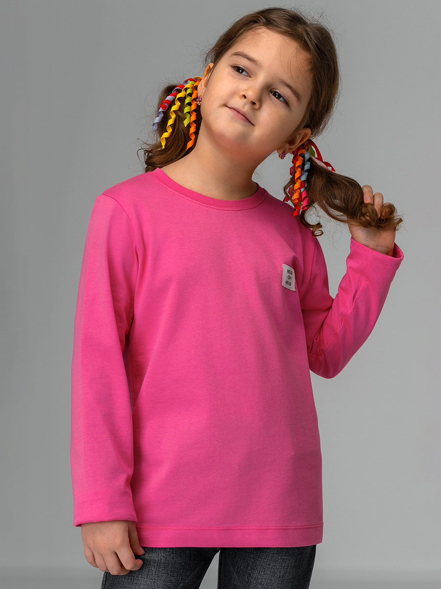 Лонгслив BONITO KIDS SS6097малиновый - фото 7