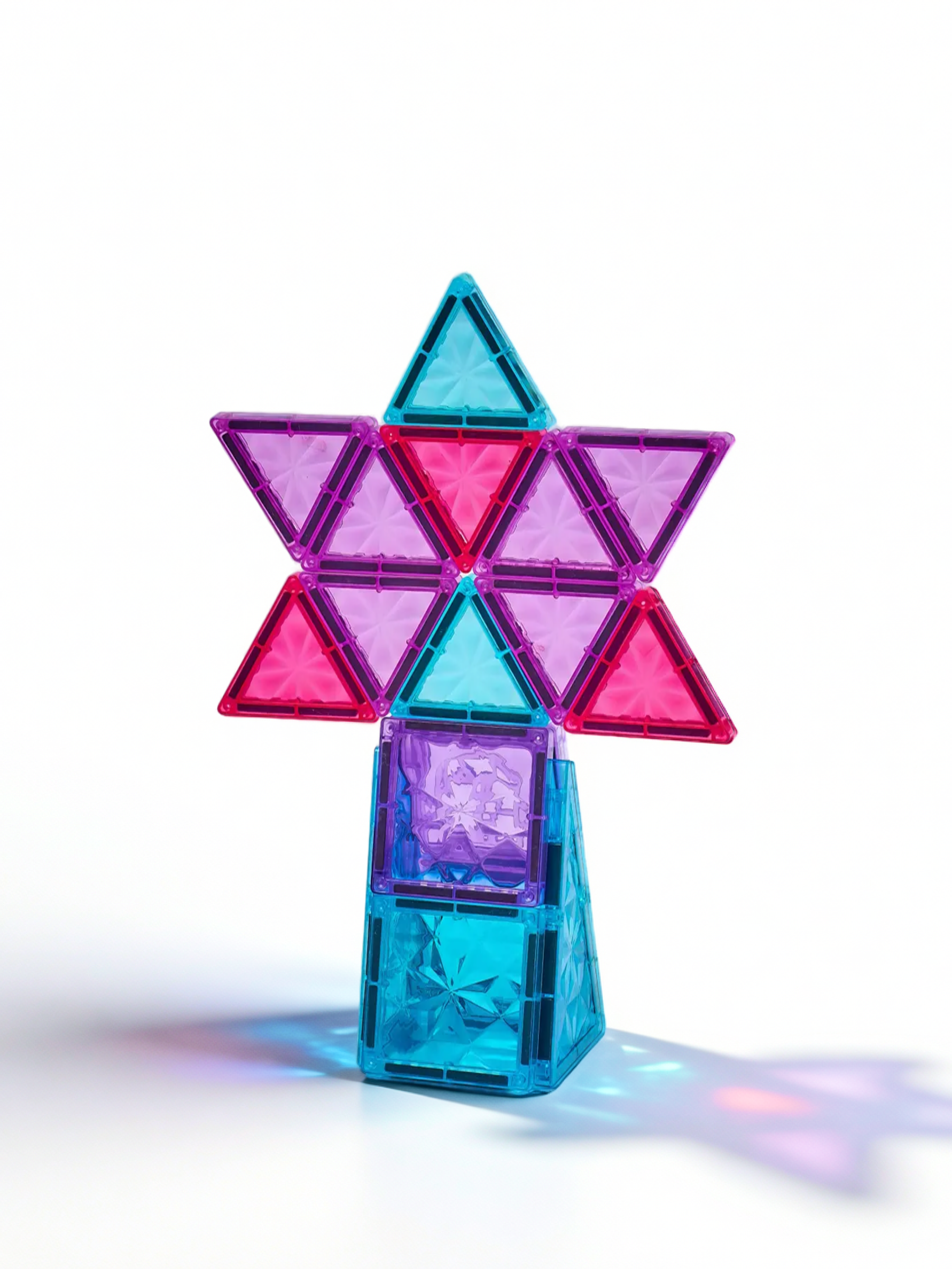 Конструктор SAYFUN toys Волшебный замок 100 магнитный 100 дет. - фото 14