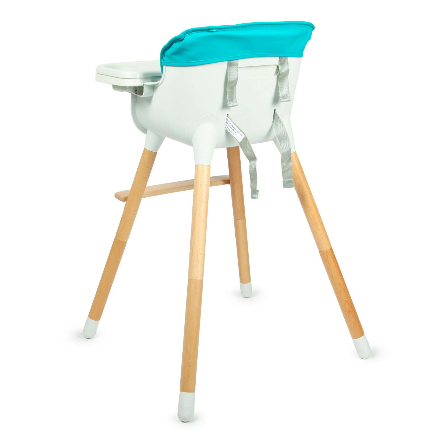 Стульчик для кормления Babyton Woody Turquoise трансформер - фото 5